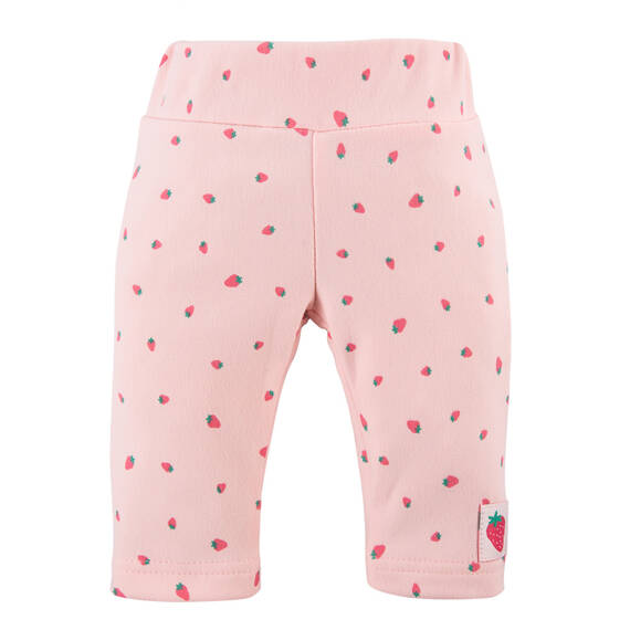 Strawberry & Love Legginsy niemowlęce Eevi - koralowe