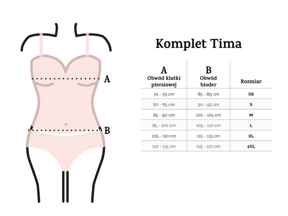 Tima Komplet Damski Piżama DKaren - bordo