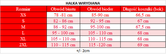 Wirydiana Halka satynowa koszulka damska DKaren - czarna 