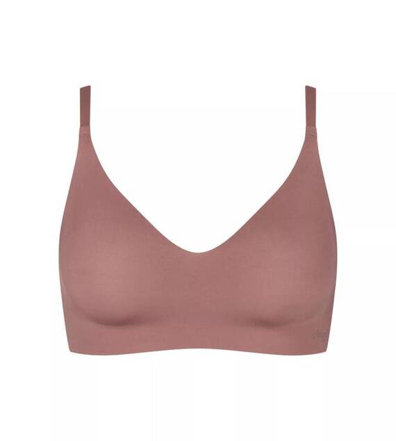 Zero Microfibre 2.0 Bralette Miękki biustonosz Braletka Sloggi - Cameo