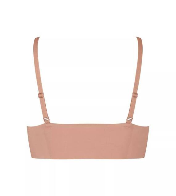 Zero Microfibre 2.0 Bralette Miękki biustonosz Braletka Sloggi - Cameo brown