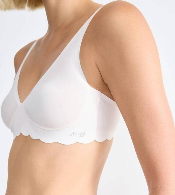 Zero Microfibre 2.0 Soft bra Miękki biustonosz Braletka Sloggi - angora