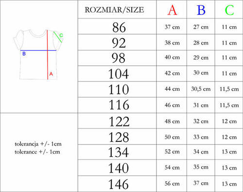 163576 Bluzka bawełniana z krótkim rękawem Nicol - biały