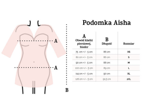 Aisha Tiulowa Podomka damska DKaren - ecru