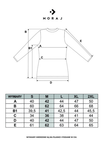 BD1900-020 Bluzka golf Moraj - czarny