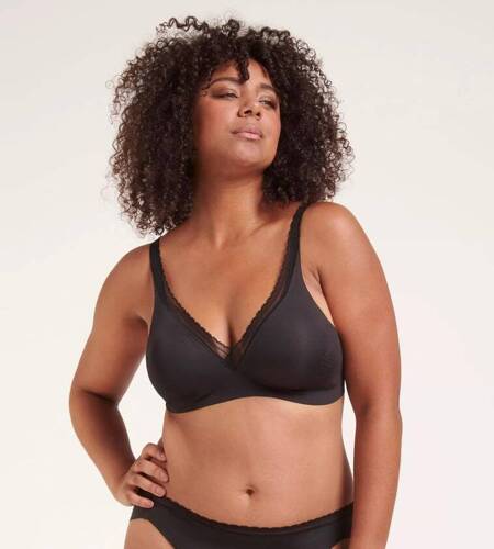 Body Adapt Twist T-shirt bra Sloggi - black