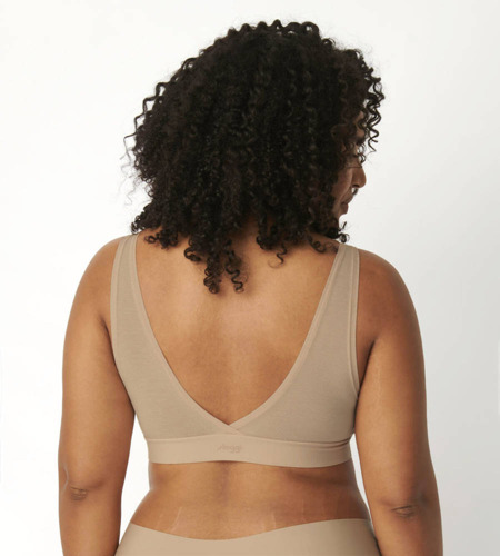 Bralette go allround Biustonosz Sloggi - Peanut butter