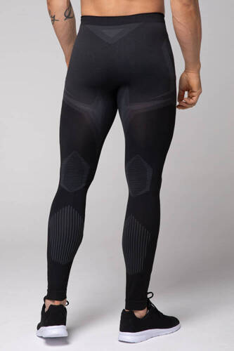 Confidence Legginsy termoaktywne męskie Spaio black/grey 