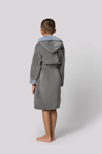 Delfino Szlafrok dziecięcy Kids Envie blue/grey