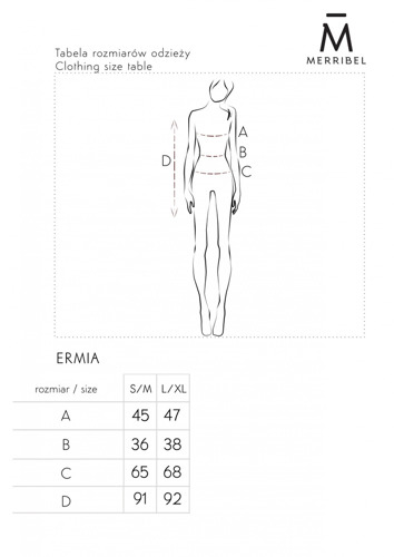 Ermia Sukienka z długim rękawem Merribel  