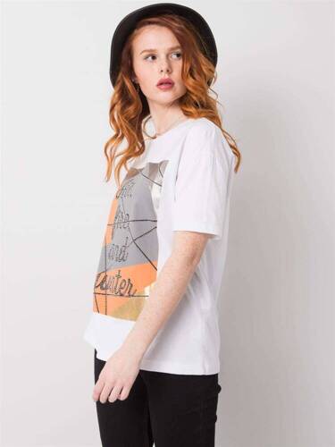 HB-TS-3059.78P T-shirt damski Paris - biały