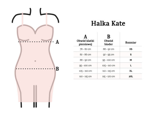Kate Halka satynowa koszulka damska DKaren - różowy 