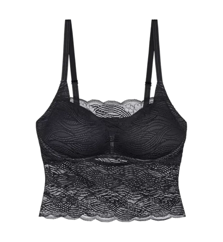 Lift Smart Bustier biustonosz gorsetowy push up Triumph czarny