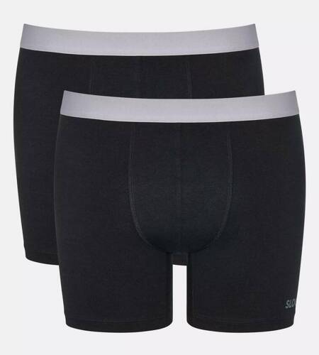 Men Go ABC Short Bokserki męskie Sloggi- black