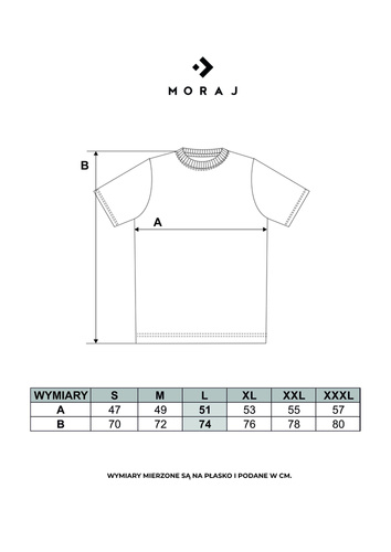 OTS1500-003 T-shirt męski Moraj - granatowy