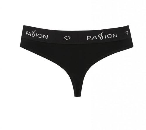 PS009 Stringi damskie Passion czarny