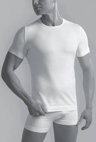 SEAMLESS COTTON T-SHIRT koszulka męska Gatta - biały