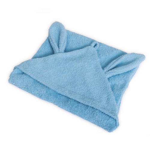 Sensis Blue ręcznik Niemowlęce okrycie kąpielowe  - niebieski