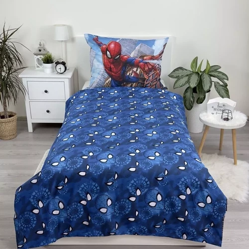 Spiderman Człowiek Pająk Pościel dziecięca bawełniana Jerry Fabrics