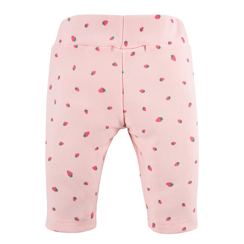 Strawberry & Love Legginsy niemowlęce Eevi - koralowe