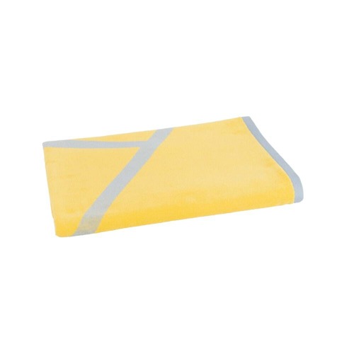 ZV-7795R Ręcznik welurowy plażowy Crisscro Clarysse żółty 